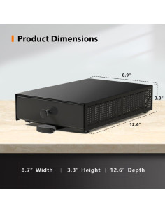 Organizador de Cajones para K Cup SICHEER - Soporte Rodante 24 Cápsulas 2