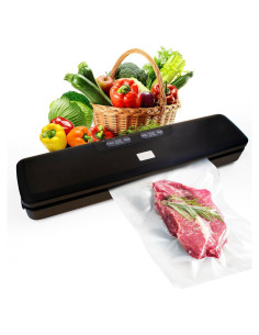 Máquina Selladora al Vacío Flyfox FL-ZJK-1001-S 135W Negra