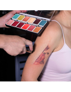 Paleta de Maquillaje SFX Activada por Alcohol 12 Colores Narrative 2