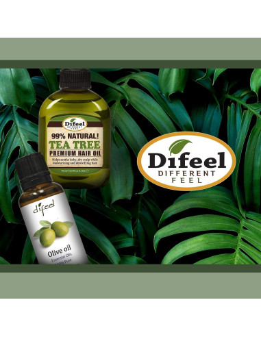 Aceite Natural para el Cabello Difeel Menta 85g - Hidratante
