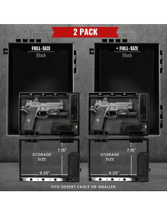 Caja Fuerte Portátil StopBox USA para Armas - Acceso Rápido 2