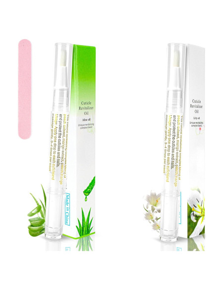 Bolígrafo de Aceite para Cutículas Foncomy Lirio y Aloe 13cm Bolígrafo de Aceite para Cutículas Foncomy Lirio y Aloe 13cm