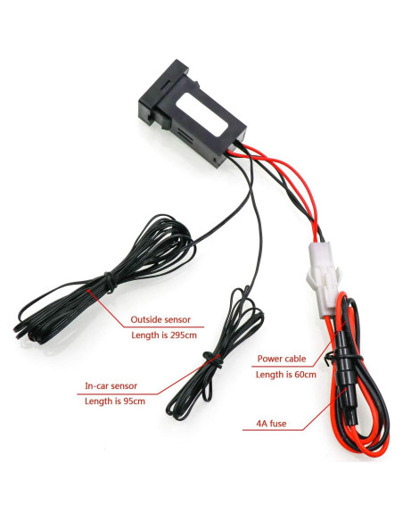 Sensor de Temperatura Interna y Externa Timloon TNW-1 Sensor de Temperatura Interna y Externa Timloon TNW-1