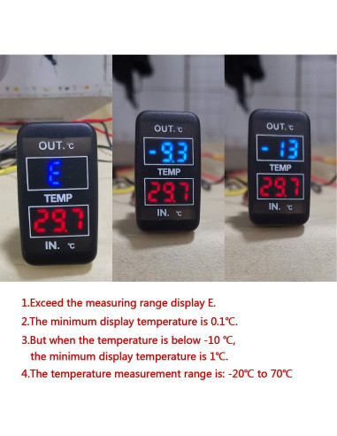 Sensor de Temperatura Interna y Externa Timloon TNW-1