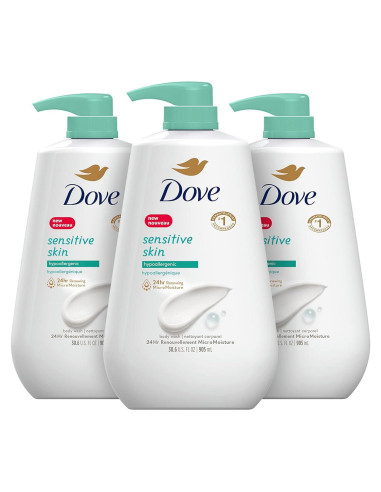 Gel de Baño Hipoalergénico Dove 1006 ml Piel Sensible