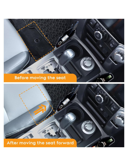 Organizador de Consola Central Sinvanho para Toyota 4Runner 2010-2024 Organizador de Consola Central Sinvanho para Toyota 4Runner 2010-2024