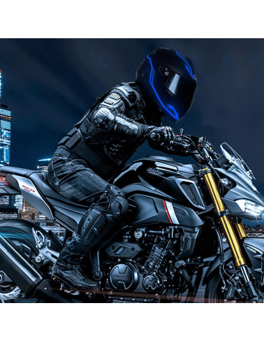Luz LED para Casco de Motocicleta IMDCGYY K0002BU001 Azul