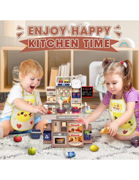 Cocina Infantil Juguete Vigorfun con Fregadero y Vapor 25.4x14.25cm Cocina Infantil Juguete Vigorfun con Fregadero y Vapor 25.4x14.25cm