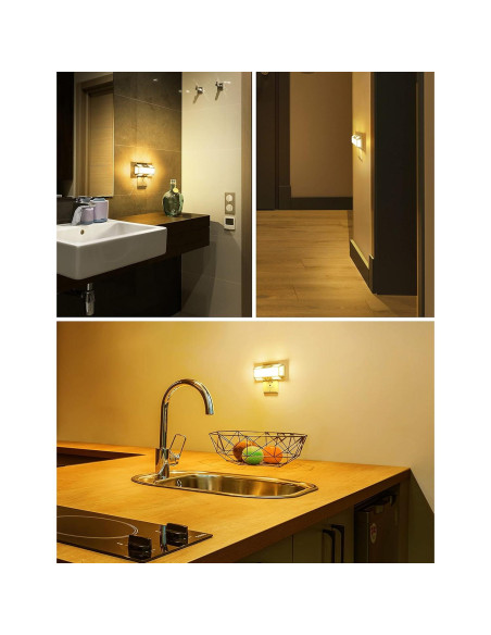 Luz Nocturna LED Regulable L LOHAS 2W 250LM Blanco Suave Luz Nocturna LED Regulable L LOHAS 2W 250LM Blanco Suave