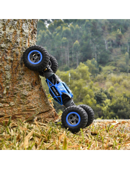 Coche RC BEZGAR TD141 4WD Transformable 1:14 Azul Coche RC BEZGAR TD141 4WD Transformable 1:14 Azul