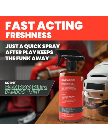 Desodorante en Spray Fresh Gear Uncle Todd 454 g Aroma Bamboo Blitz