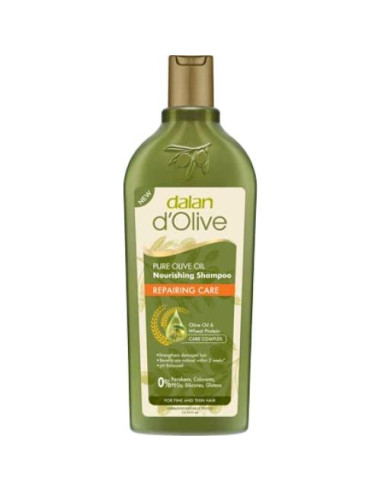Champú Reparador Dalan d'Olive 400 ml - Aceite de Oliva Orgánico