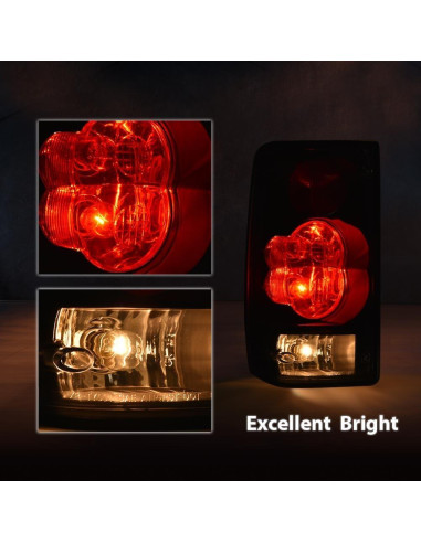 Luz de freno trasera CROSSDESIGN para Toyota Hilux 1989-1995