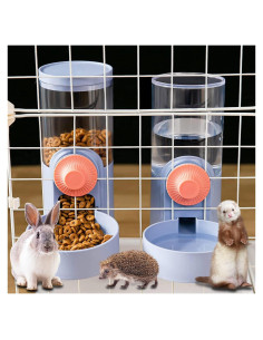 Dispensador automático de comida y agua Kenond 1L para mascotas