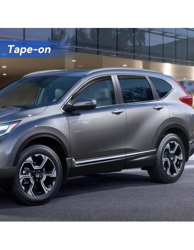 Viseras de Ventana YQAUTEC para Honda CR-V 2017-2022, 4 Piezas