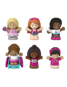 Set de 6 Figuras Little People Barbie Fisher-Price 0.46 kg
