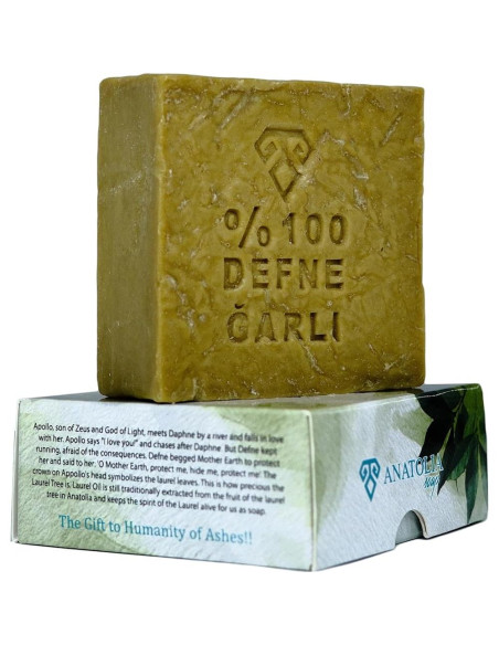 Jabón de Aleppo 142 g - Champú Sólido Natural de Laurel Jabón de Aleppo 142 g - Champú Sólido Natural de Laurel