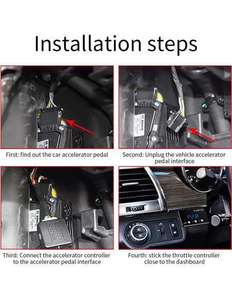 Controlador de Respuesta del Acelerador Chunle 9 Modos para Toyota Controlador de Respuesta del Acelerador Chunle 9 Modos para Toyota
