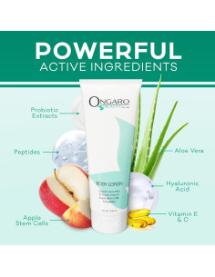 Loción Corporal Orgánica Ongaro Beauty 236.6 ml - Hidratante con Aloe Vera y Manteca de Cacao 2