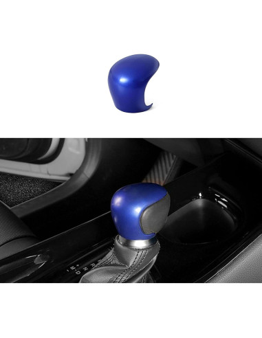 Cubierta de Palanca de Cambios MICROCK para Toyota C-HR 2016-2024, ABS Azul