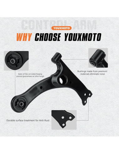 Kits de Suspensión 2PCS Youxmoto para Toyota y Pontiac