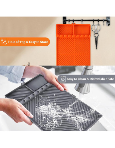 Alfombrilla Lateral de Silicona Blackstone 3 en 1 - 40.6x29.2cm