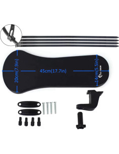 Soporte de brazo ergonómico LL-COEUR para reposabrazos de silla 2
