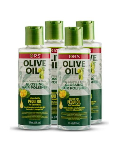 Pulidor de Cabello Anti-Frizz ORS con Aceite de Oliva 170g - 4 Unidades