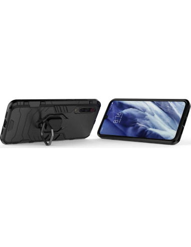 Funda Bumper Doble Capa LuluMain para Xiaomi Mi 9 Pro - Negro