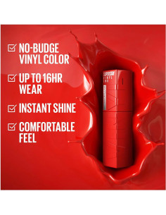 Labial Líquido Brillante Maybelline Super Stay 4.1 ml Rojo Arándano 2