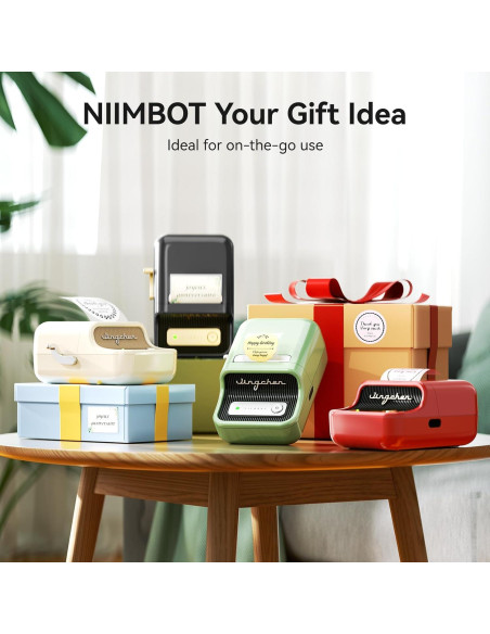 Impresora de Etiquetas Bluetooth NIIMBOT B21 Portátil 0.56 kg Impresora de Etiquetas Bluetooth NIIMBOT B21 Portátil 0.56 kg