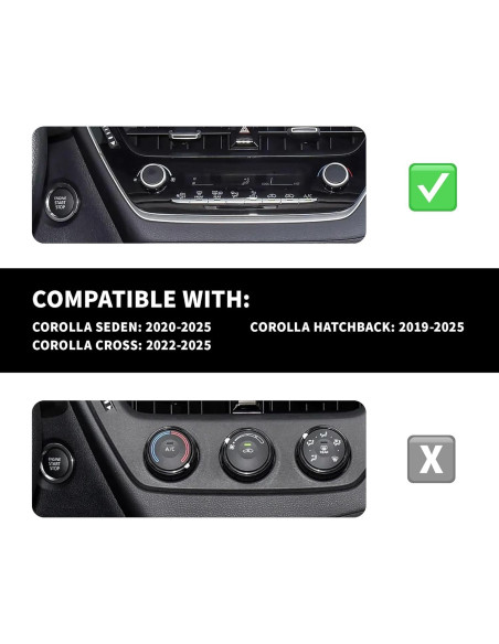 Accesorios Toyota Corolla Hybrid 2022-2025 - Cubiertas de Pomo de Aluminio Accesorios Toyota Corolla Hybrid 2022-2025 - Cubiertas de Pomo de Aluminio
