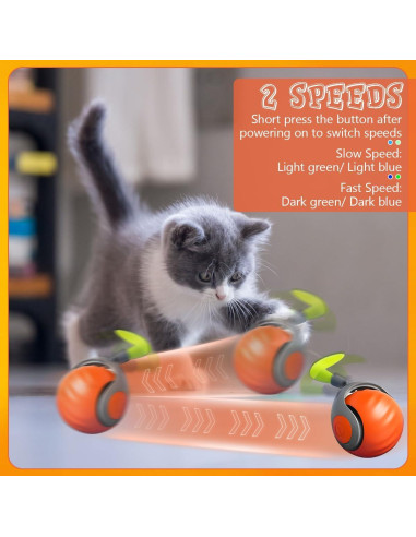 Juguete Interactivo para Gatos YOUSHEME 2.0 con 2 Colas