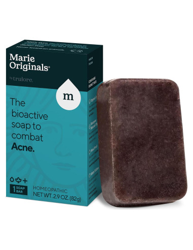 Jabón Natural para Acné Marie's Original con Arcilla y Avena 82g