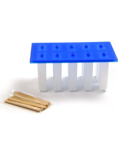Molde para Paletas Heladas Norpro 423 con 24 Palitos de Madera