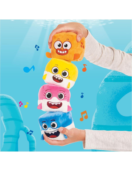 Cubo de Canción Chucks Baby Shark WowWee - Peluche 8.9 cm Cubo de Canción Chucks Baby Shark WowWee - Peluche 8.9 cm