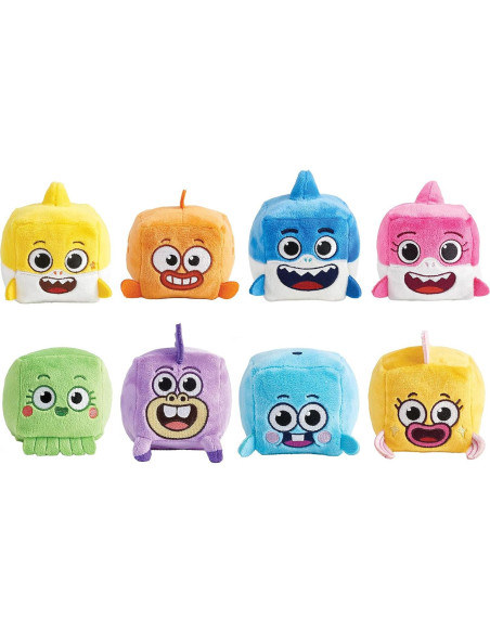 Cubo de Canción Chucks Baby Shark WowWee - Peluche 8.9 cm Cubo de Canción Chucks Baby Shark WowWee - Peluche 8.9 cm