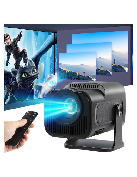 Proyector Mini 4K Astarama HY320 con WiFi 6 y Bluetooth 5.0 Proyector Mini 4K Astarama HY320 con WiFi 6 y Bluetooth 5.0