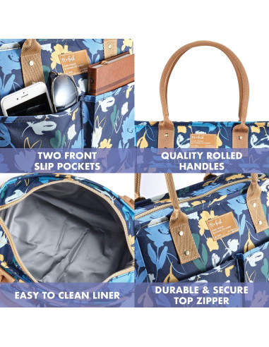 Bolsa de Almuerzo Aislada Fit & Fresh para Mujeres - Silo Marino