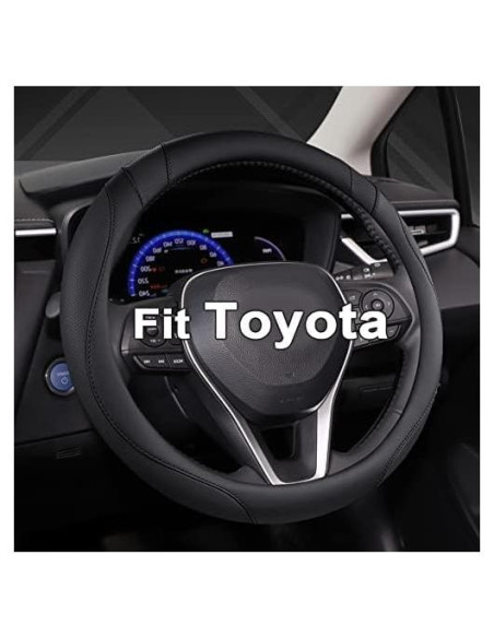 Cubierta de Volante Personalizada West Llama para Toyota 35-36 cm Cubierta de Volante Personalizada West Llama para Toyota 35-36 cm