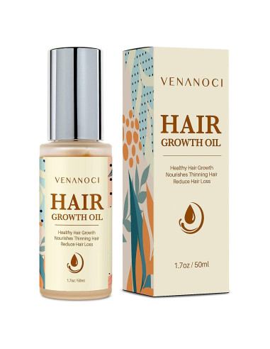 Suero Crecimiento Cabello Venanoci - Biotina y Aceite de Ricino 150g
