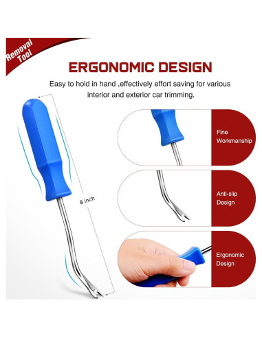 Nilight 101 Clips Sujetadores de Parachoque y Protector