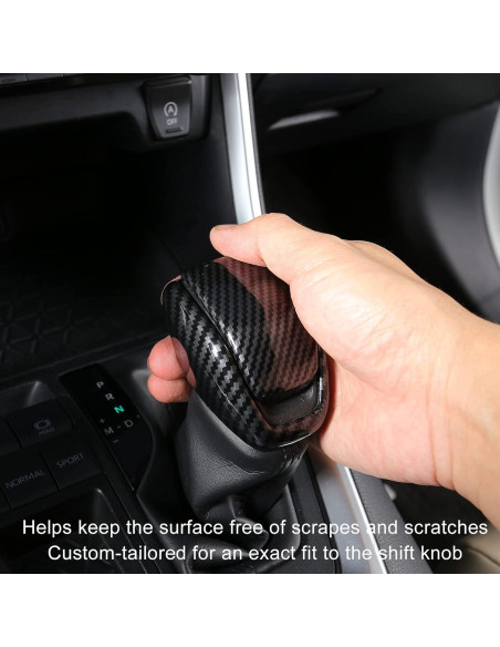 Panel Protector de Cambio de Marchas YAKANEY para Toyota RAV4 2019-2025 Panel Protector de Cambio de Marchas YAKANEY para Toyota RAV4 2019-2025