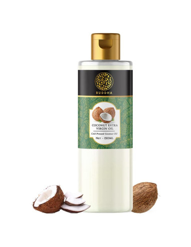 Aceite de Coco Extra Virgen Buddha 150 ml - Cuidado Piel y Cabello