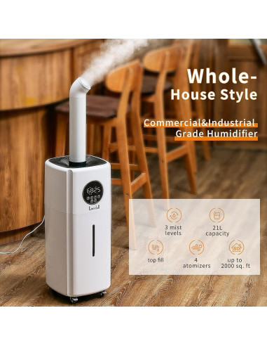 Humidificador Lacidoll LCDJSQ-J001B 21L para 185.8 m
