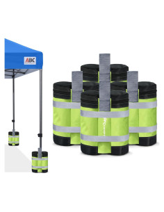 Bolsas de Arena ABCCANOPY para Toldos - 4 Unidades Verde