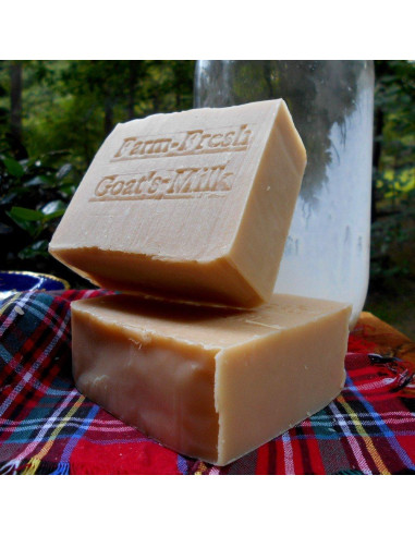 Jabón Natural de Leche de Cabra Fresca 198g - Natural Handcrafted