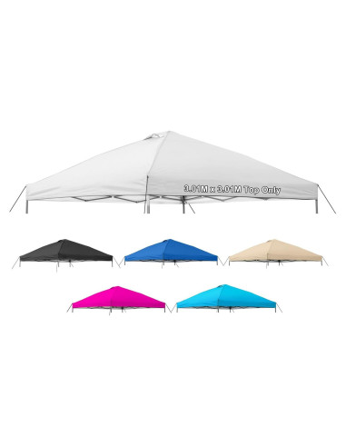 Cubierta Superior Jorohiker 3.05x3.05m Impermeable con Ventilación