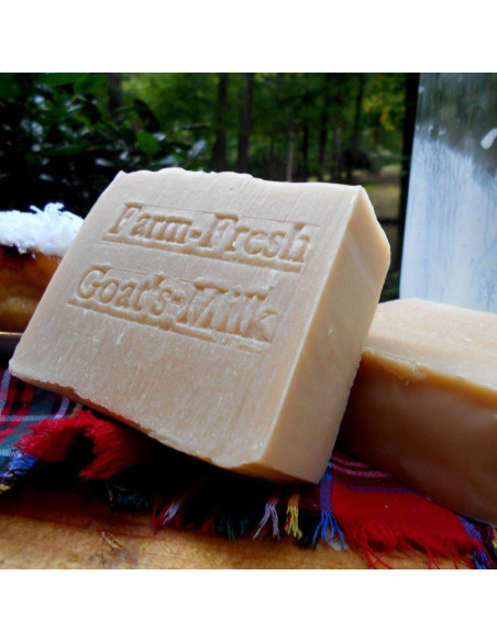 Jabón Natural de Leche de Cabra Fresca 198g - Natural Handcrafted Jabón Natural de Leche de Cabra Fresca 198g - Natural Handcrafted