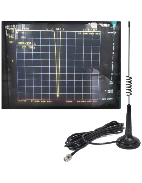 Antena CB HYS 27Mhz Magnética con Cable Coaxial 4m BNC Antena CB HYS 27Mhz Magnética con Cable Coaxial 4m BNC
